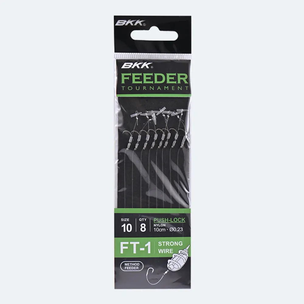 BKK FEEDER TOURNAMENT, FT-1 PUSH-LOCK RIGS