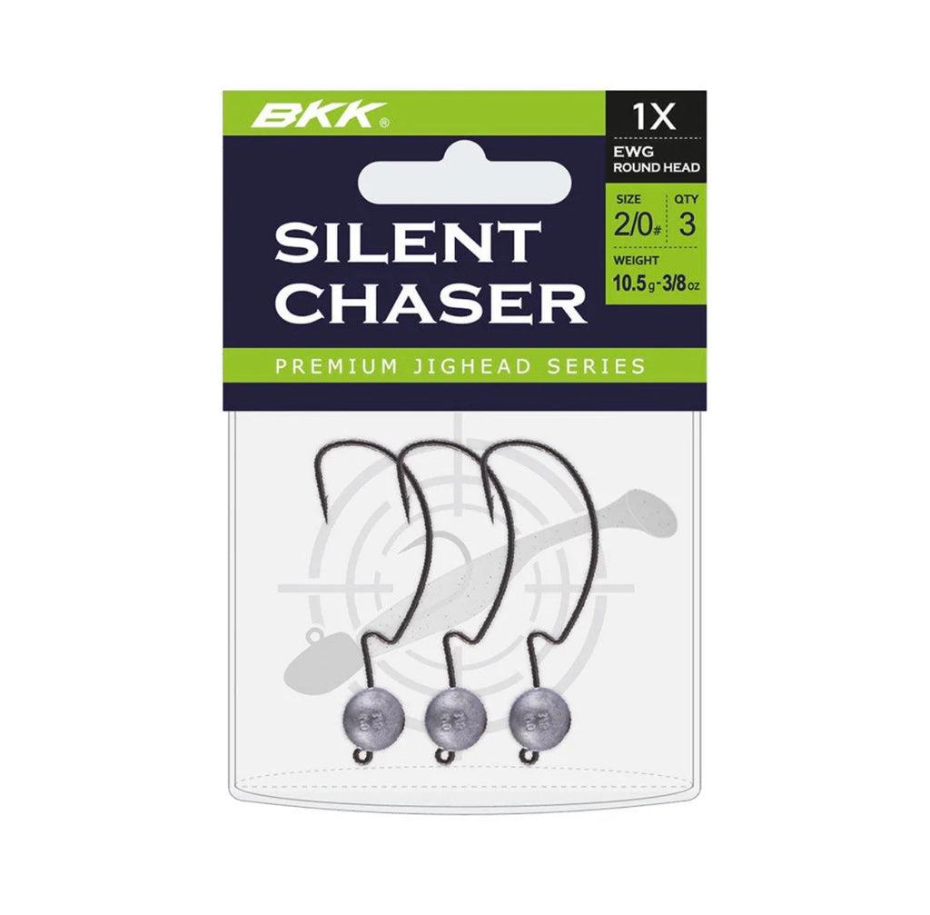 BKK SILENT CHASER EWG ROUND HEAD / OFFSET JIG
